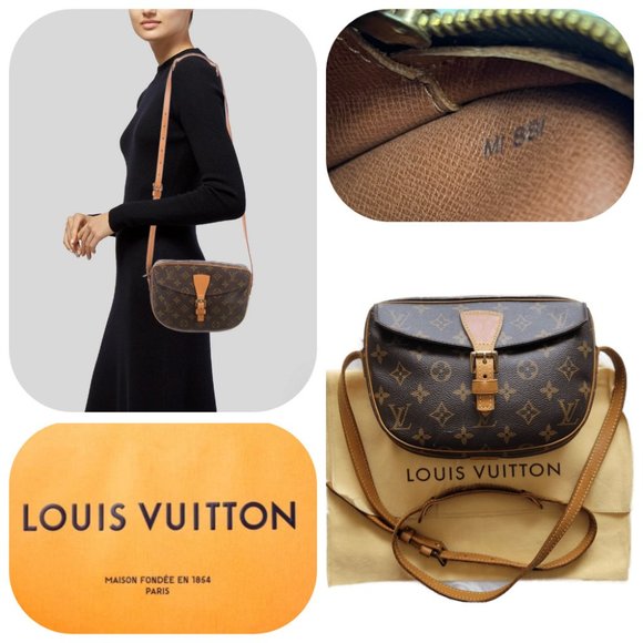 Auc Vintage Louis Vuitton Monogram Jeune Fille MM shoulder bag - Picture 1 of 16
